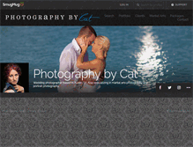 Tablet Screenshot of photography-by-cat.com